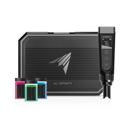 AC Infinity pH Meter PRO Kit with case and four solutions