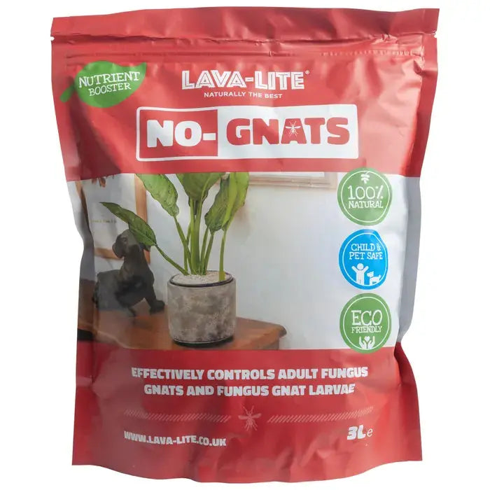 Lava-Lite No Gnats Natural Fungus Gnat Barrier Top Dressing