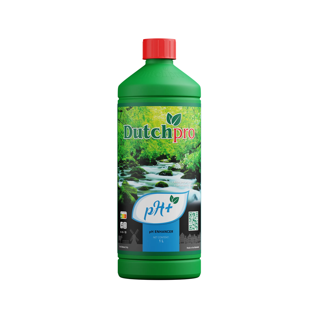 Dutch Pro pH Up Solution for Hydroponic Nutrients