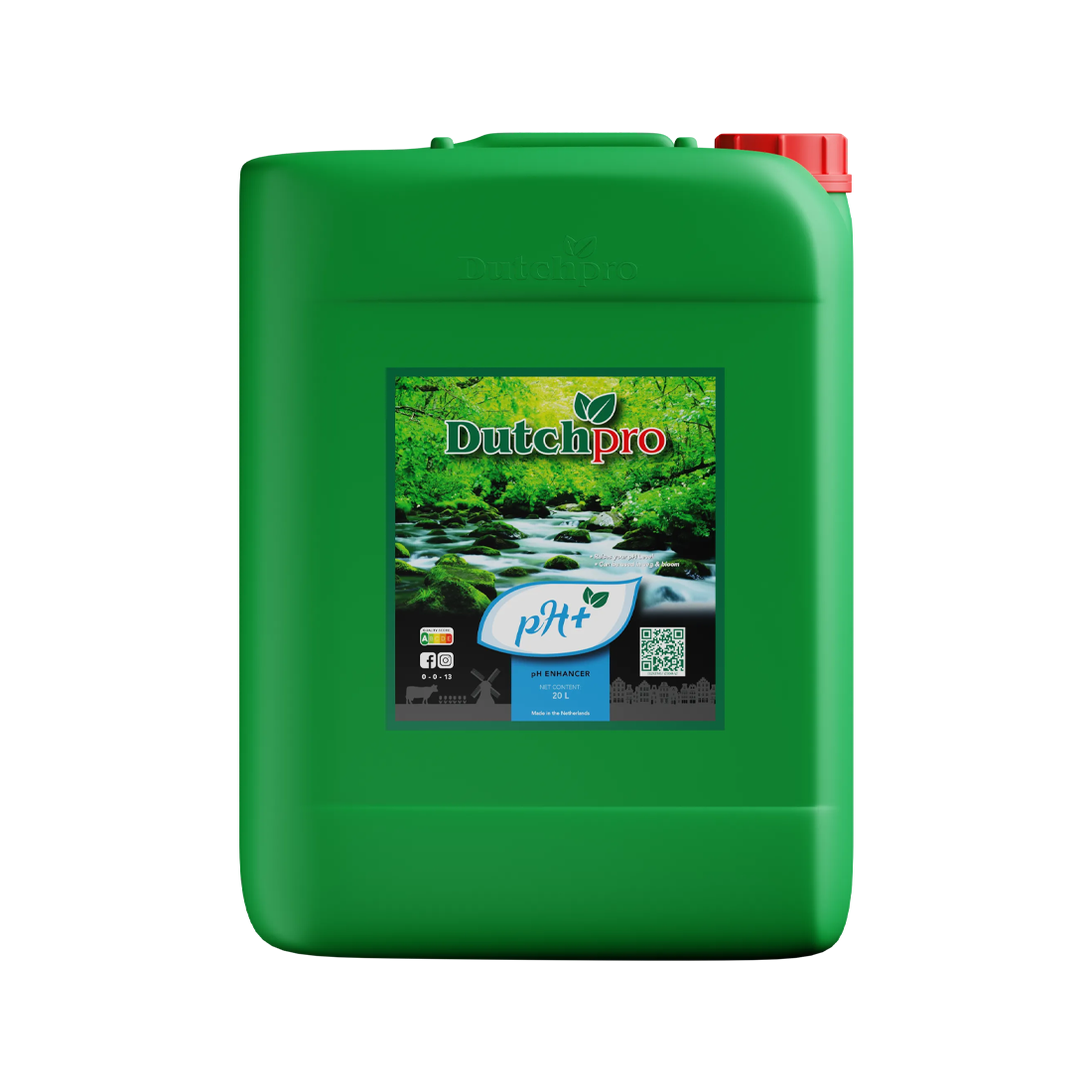 Dutch Pro pH Up Solution for Hydroponic Nutrients