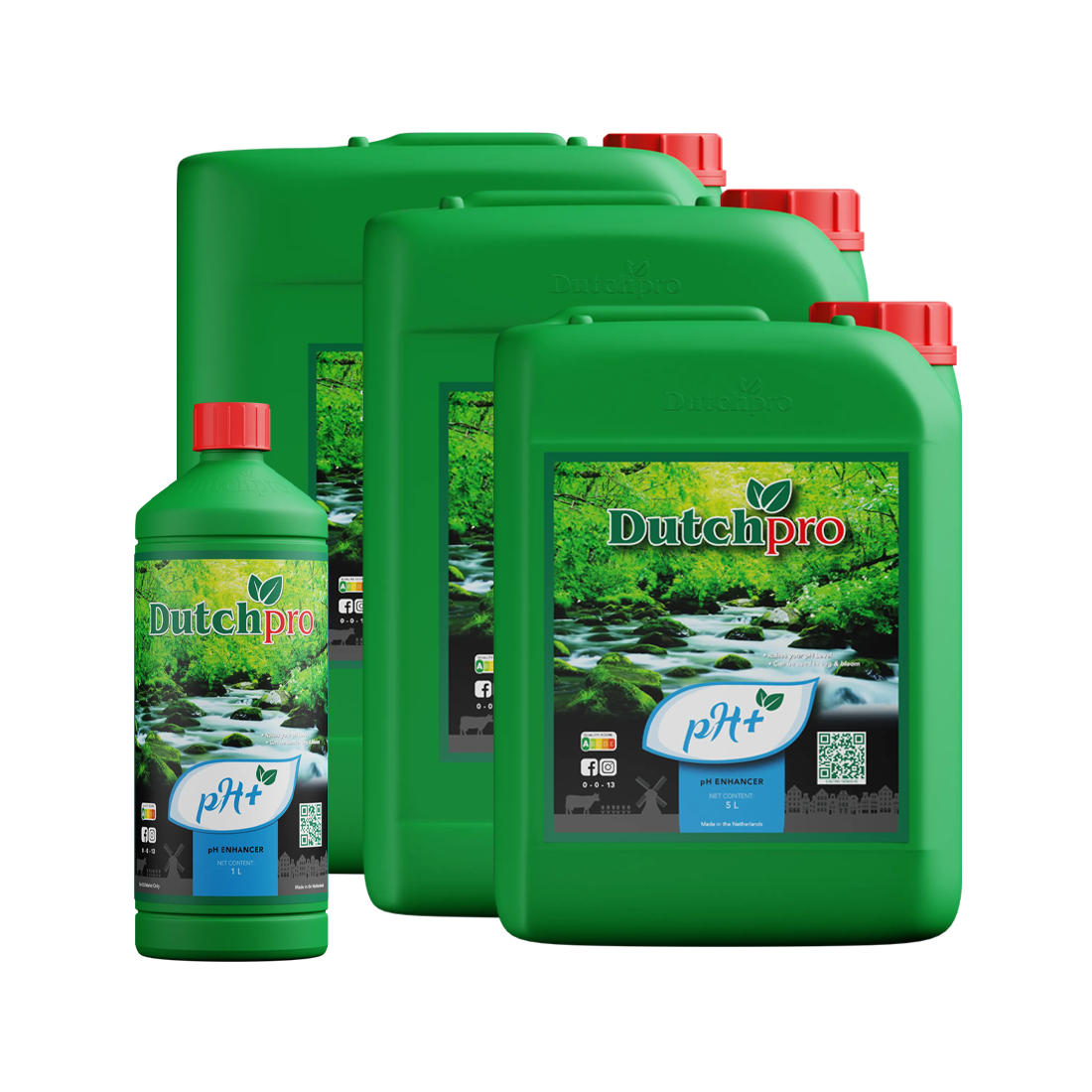 Dutch Pro pH Up Solution for Hydroponic Nutrients