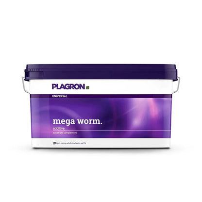 Plagron Mega Worm worm casting soil improver tub with carry handles