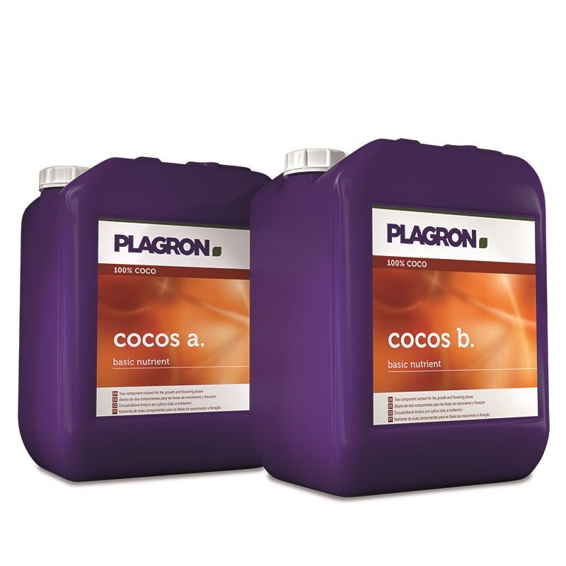 Plagron Cocos A&B Coco Nutrient for Grow and Bloom