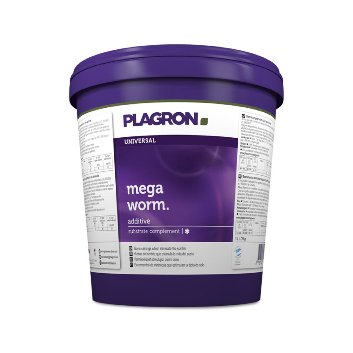 Plagron Mega Worm Organic Worm Casting Soil Improver