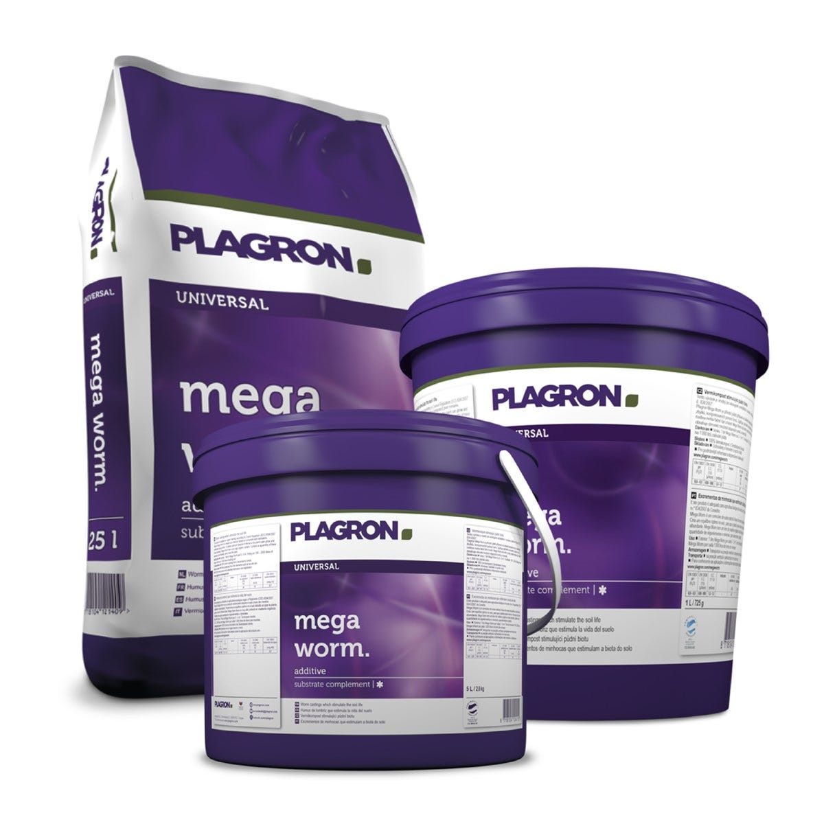 Plagron Mega Worm Organic Worm Casting Soil Improver