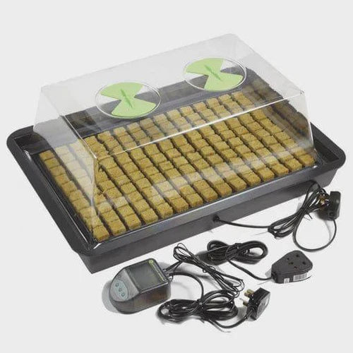 X-Stream Heated Propagator – Adjustable Thermostat Propagation System — Small with Thermostat