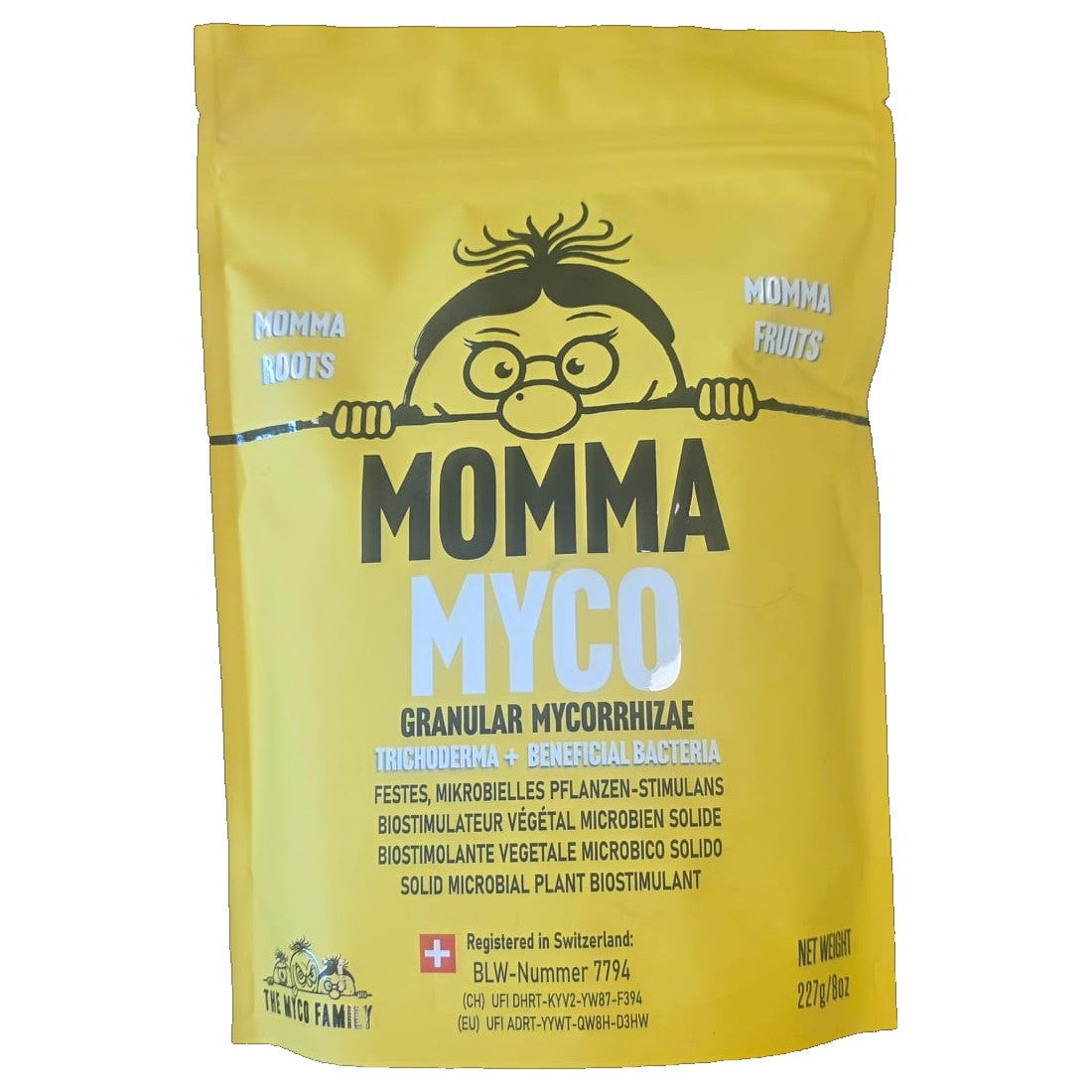 Psycho Myco Momma Myco — 227g pouch, granular mycorrhizal biostimulant