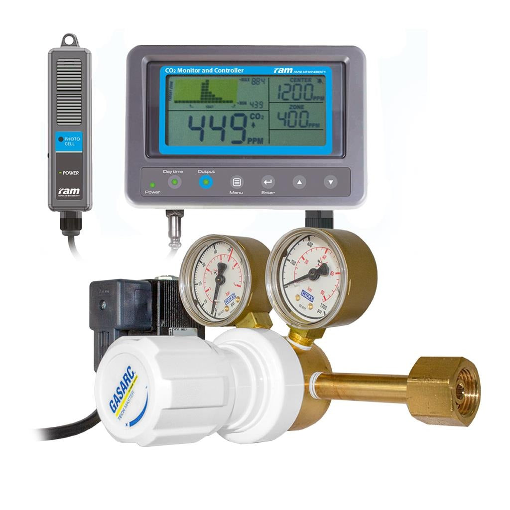 RAM CO2 Monitor and Controller — With CO2 Release Kit
