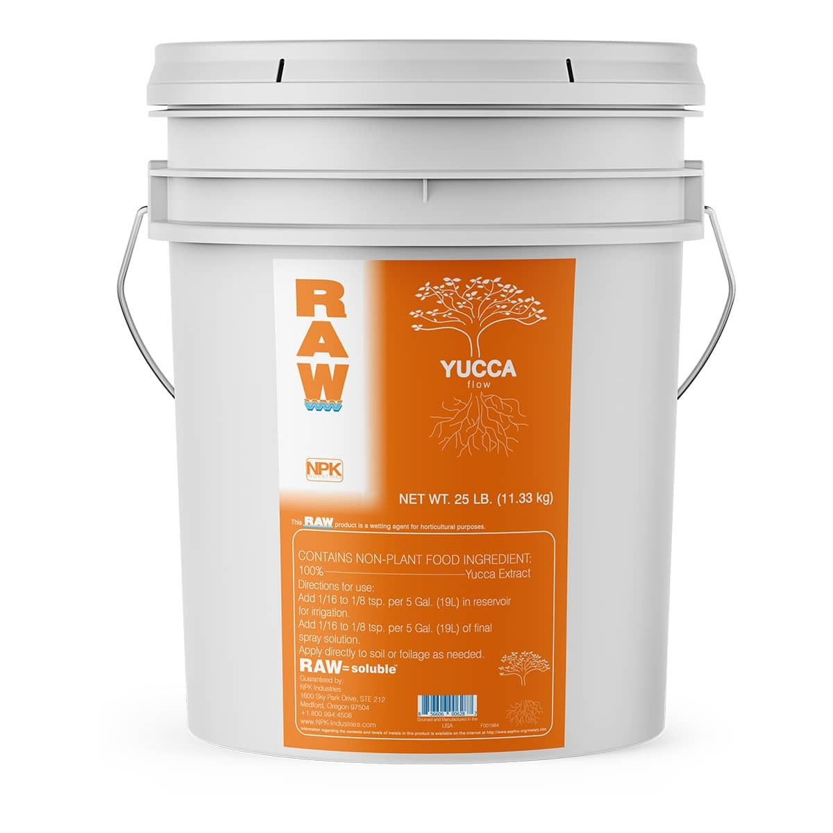 RAW Yucca — 25lb