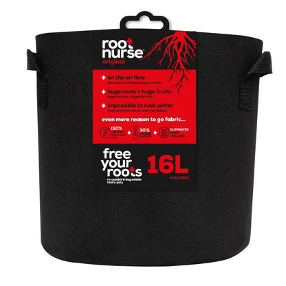 Root Nurse Fabric Pots — 16L