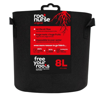 Root Nurse Fabric Pots — 8L