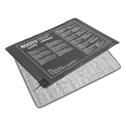 Root!T 60 Cell Heated Propagator Kit – the Root!T Hobby 30W heat mat on its insulated mat