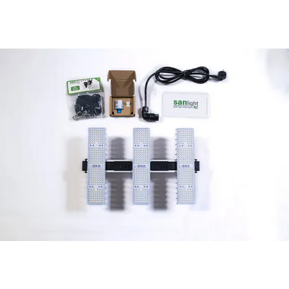 Sanlight EVO 3-60 boxed set, box contents panel