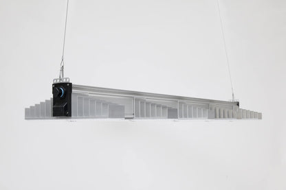 Sanlight EVO 5 LED Grow Light – EVO 5-150 hanging on its cables, side view