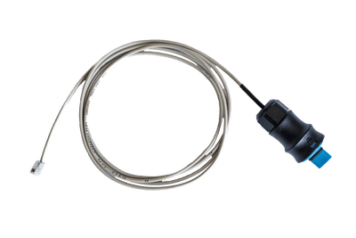 Sanlight EVO RJ12 Adapter Cable coiled, showing the Wieland connector and RJ12 plug ends