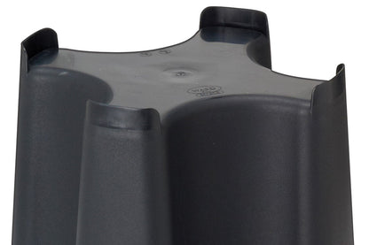 Slim Space Saver Water Butt Stand close-up of the top and raised corner lugs that locate the butt