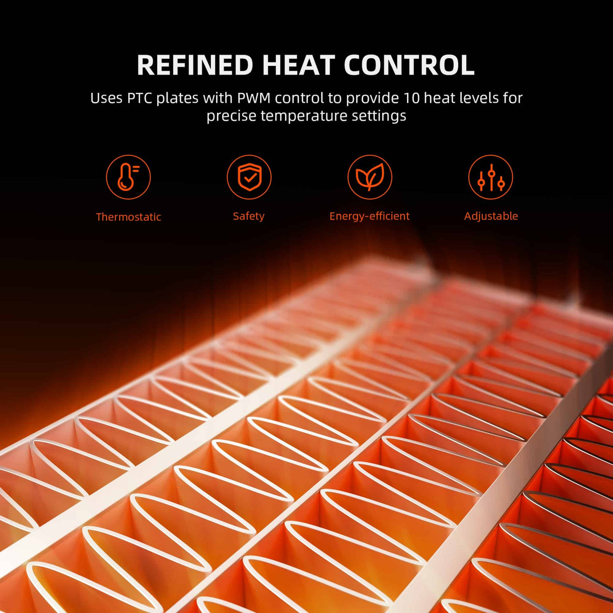 Spider Farmer Grow Tent Heater PTC ceramic heating plates
