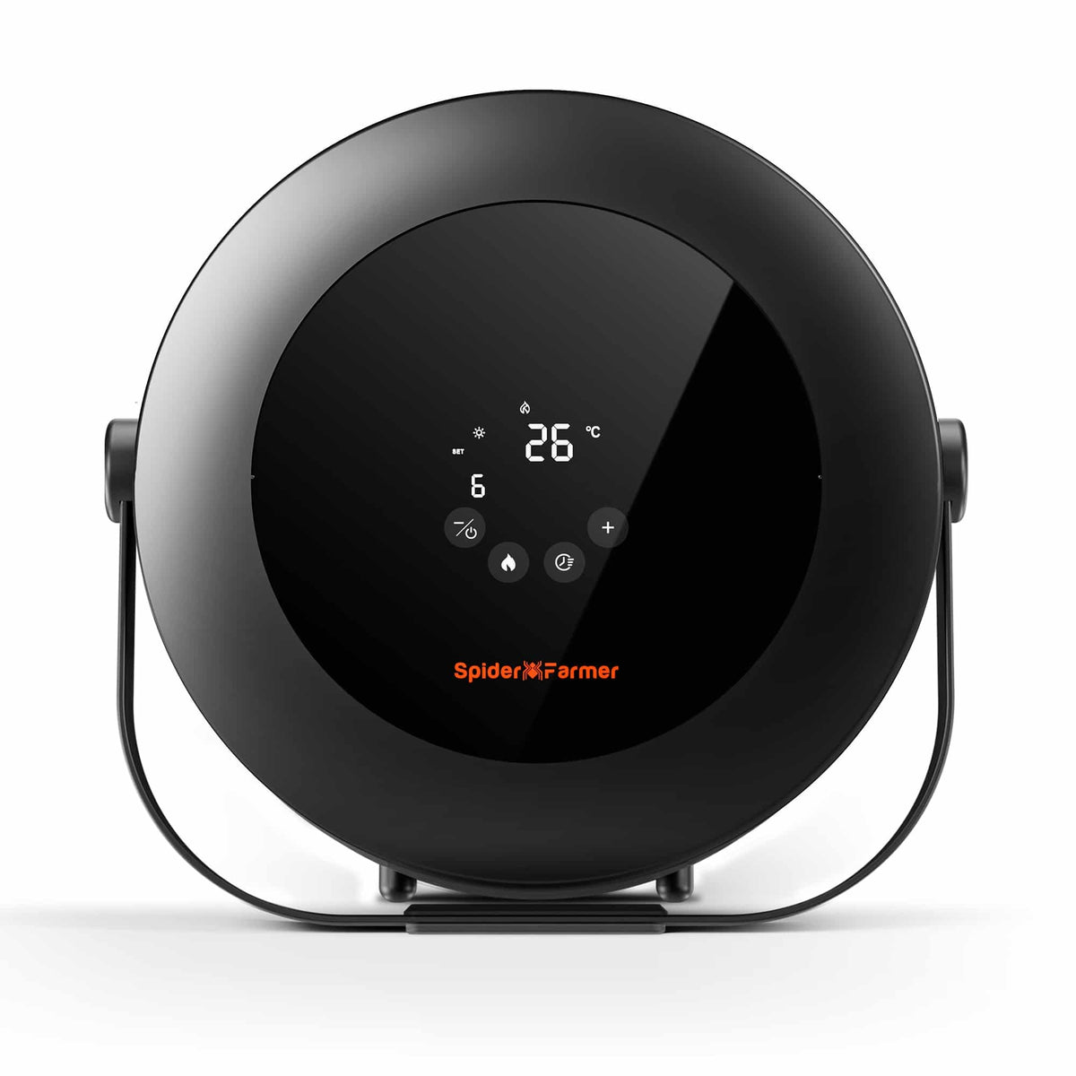 Spider Farmer Grow Tent Heater — front view with digital control panel