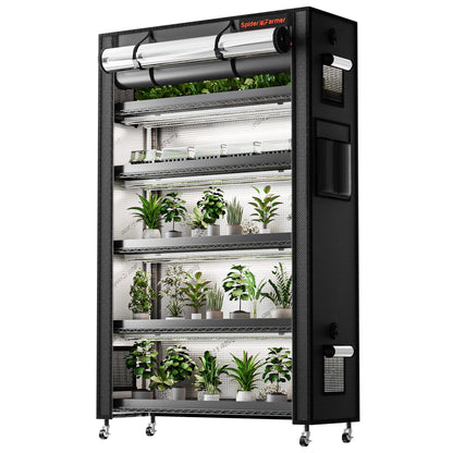 Spider Farmer Plant Stand with Grow Lights — 6 Tier - 220W