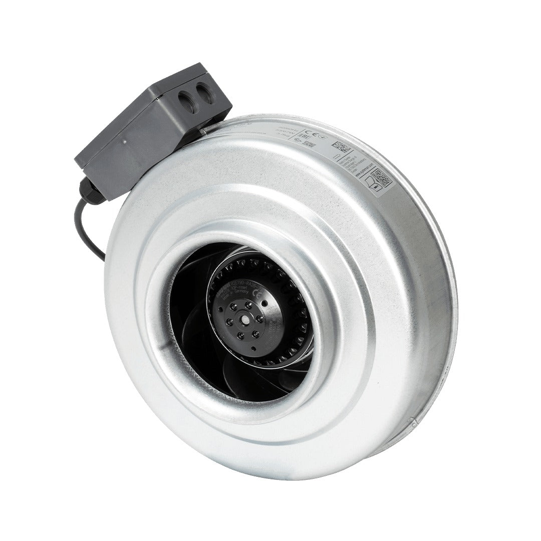 Systemair K AC Inline Duct Fan — 6" (150mm) M - 464m3/h