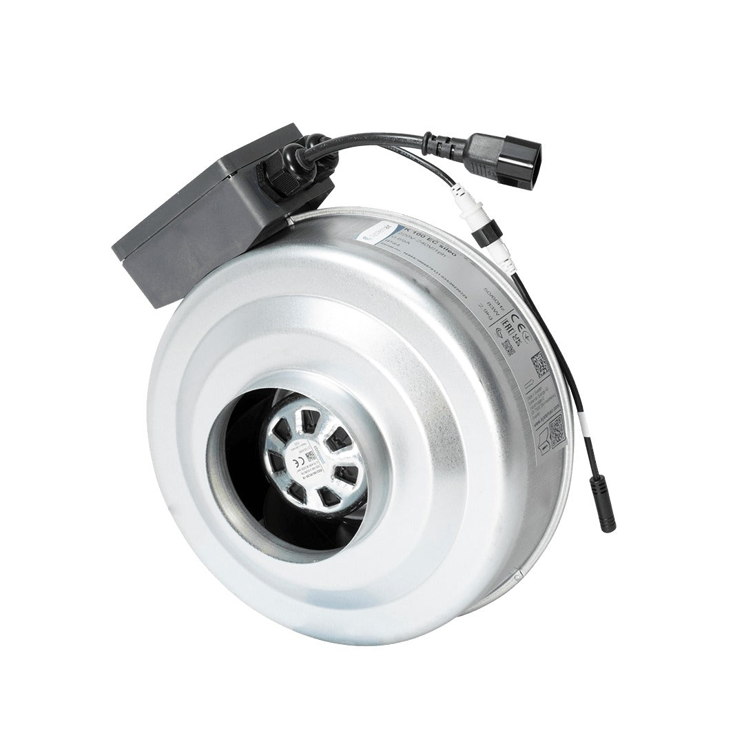Systemair K EC Inline Duct Fan — 4" (100mm) - 321m3/h