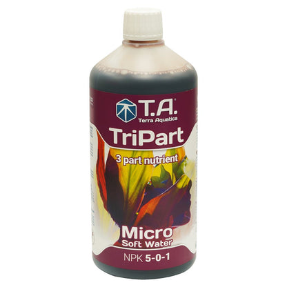 Terra Aquatica TriPart Micro Soft Water GHE Base Nutrient
