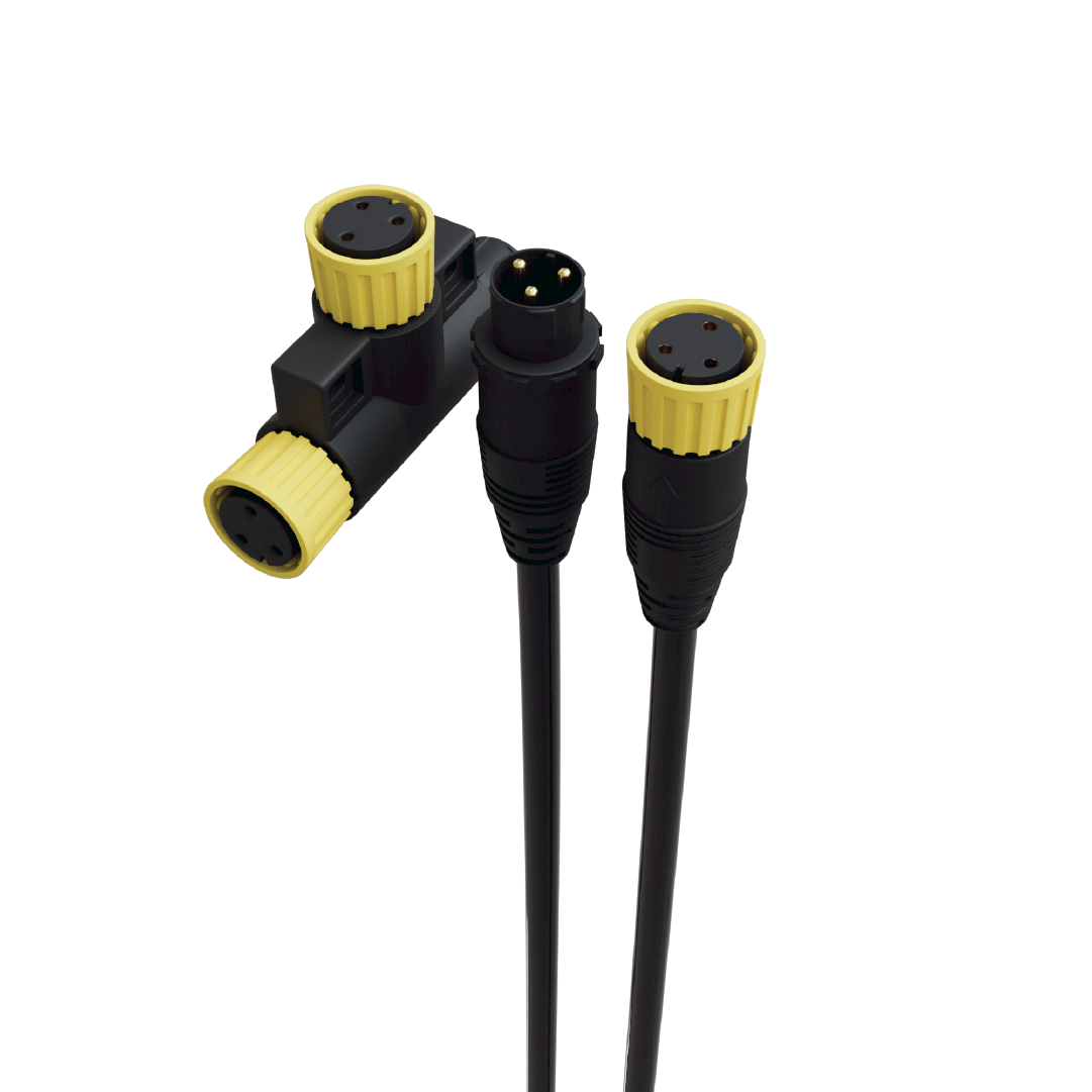 Telos Dimming Link Kit — T-connector, driver extension and controller cable