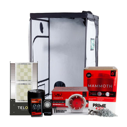 Telos Dynamic LED 1.2m x 1.2m Grow Tent Kit