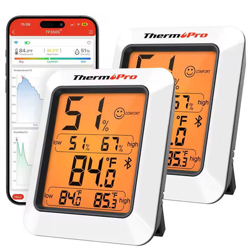 ThermoPro TP350 Bluetooth Thermo-Hygrometer with companion app