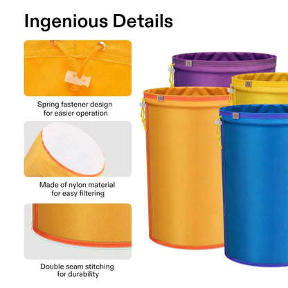 VIVOSUN Bubble Bags 4-Bag Ice Water Extraction Kit