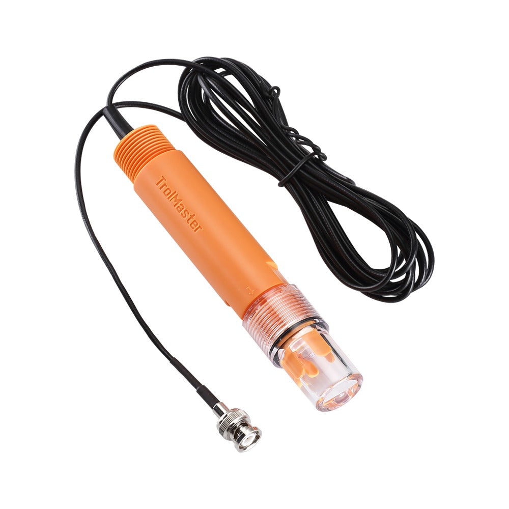 TrolMaster PPH-3 pH Sensor — probe with cable and BNC plug