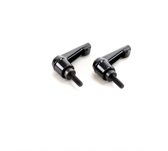 Twister T4 Spare Parts — Lever Black 10-24 x 5/8 x 1-5/8 Handle (2 Pack)
