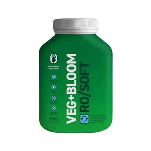Veg+Bloom RO/Soft Base Nutrient for Soft Water — 1lb
