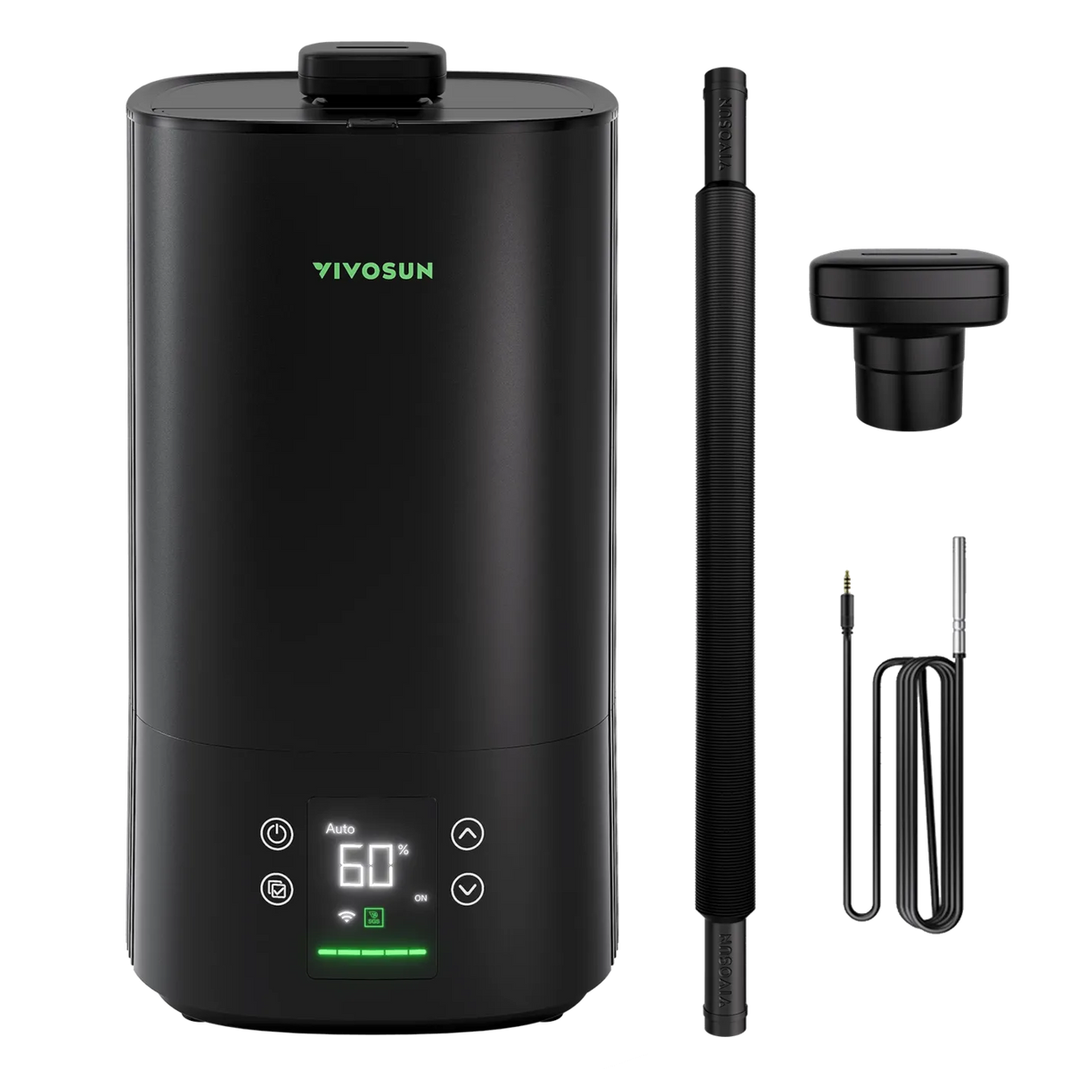 VIVOSUN AeroStream H05 5L humidifier with flexible hose and enviro-probe
