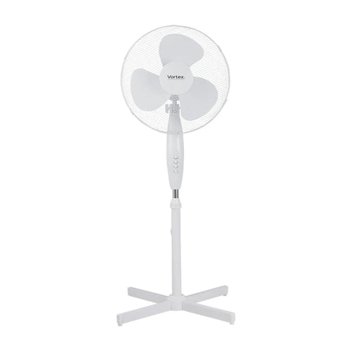Vortex 16in Oscillating Pedestal Fan — Circular Base