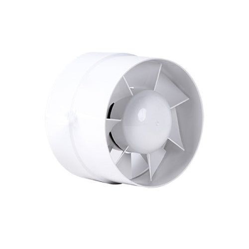 Vortex Booster Fan, compact axial inline duct fan