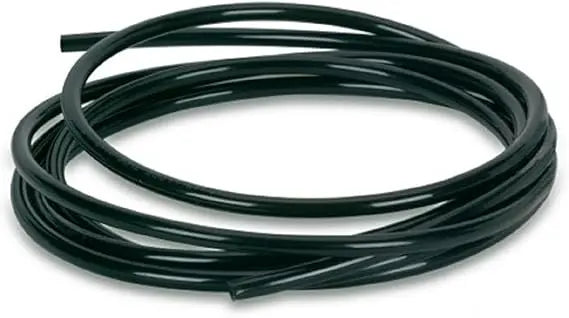GrowMax Replacement Pipe for RO and Water Filtration Systems — 1/4 Inch Black Tubing (10 Metre Length)