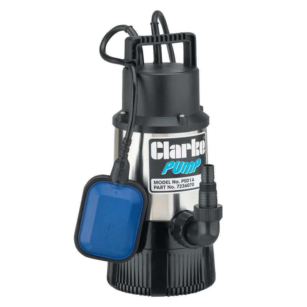 Clarke Submersible Water Pump — 800W