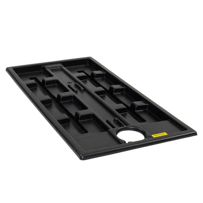Nutriculture Wilma Small Wide Origin top tray for the 8 x 11L layout, with pot slots and inspection hatch