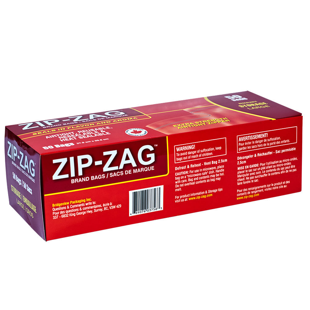 Zip-Zag Smell Proof Bags